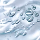 Shiny gel dollop representing hyaluronic acid