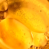 Golden bead of tocopherol oil